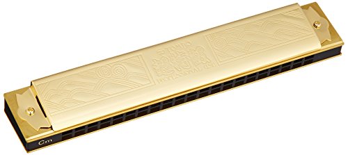 TOMBO 1921 The Super Deluxe Tombo Harmonica Key of C-minor Gold Plating 1921Cm_1
