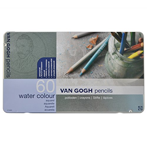 VAN GOGH Pencil 60 colored pencil Metal Case T9774-0065 Talens Japan NEW_1