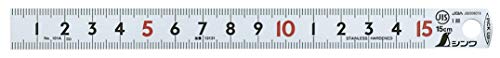 thumbnail image 2 of Shinwa Sokutei Pickup Scale (Silver) Display In Cm [1 Mm Pitch, 30 Cm] Numbers (Grade Jis 1) Written In Red (13134 2 of 14