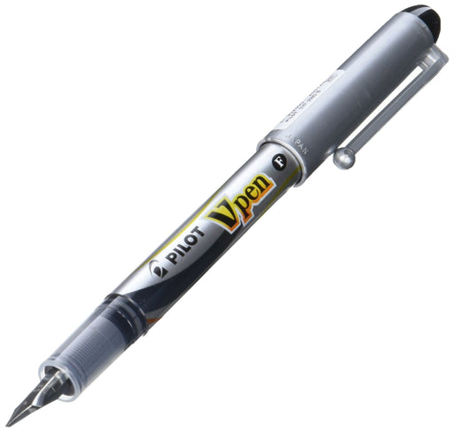 Pilot Fine Nib Disposable Fountain Pen Black Ink Vpen SVP-20NS-B Like a Ink Pen_2
