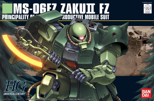 BANDAI HGUC 1/144 MS-06FZ ZAKU II FZ Plastic Model Kit Gundam 0080 from Japan_1