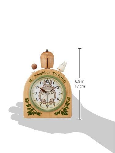 CITIZEN My Neighbor Totoro Alarm Clock R455N 4RA455MN06 (17x12x5.8cm) NEW_2