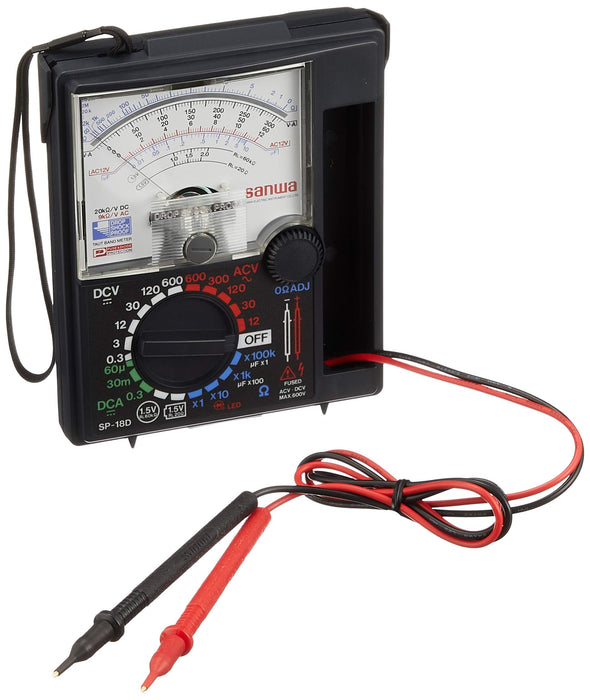 analog multi tester SP18D-P blister pack Sanwa with stand combined cover NEW_1
