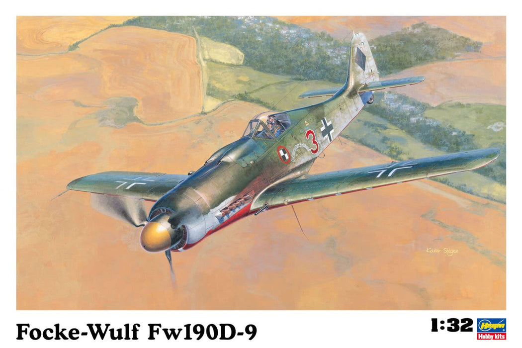 Hasegawa 1/32 Luftwaffe Focke-Wulf Fw190D-9 Unassembled Plastic Model Kit HST19_2