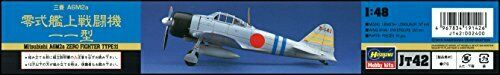 Hasegawa 1/48 Japanese Navy Mitsubishi A6M2a Mitsubishi A6M Zero 11-inch plastic_4