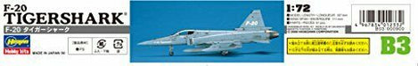 Hasegawa 1/72 the United States Air Force F-20 Tigershark plastic model B3 HAB03_4