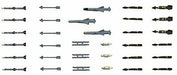 Hasegawa J.A.S.D.F. Missiles And Launcher Set (Plastic model) NEW from Japan_1