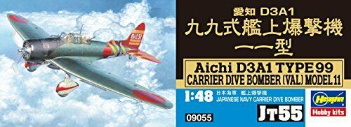 Hasegawa 1/48 Japanese Navy Aichi D3A1 Aichi D3A 11-inch plastic model JT55 NEW_3