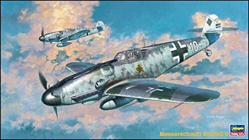 Hasegawa 1/48 Luftwaffe Messerschmitt Bf109G-6 Plastic JT47 NEW from Japan_2