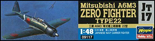 Hasegawa 1/48 Japanese Navy Mitsubishi A6M3 Mitsubishi A6M Zero 22-inch plastic_3