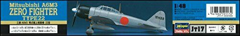 Hasegawa 1/48 Japanese Navy Mitsubishi A6M3 Mitsubishi A6M Zero 22-inch plastic_4