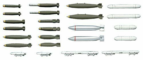 Aircraft Weaons I U.S. Bombs & Rocket Launchers (Plastic model) NEW from Japan_1