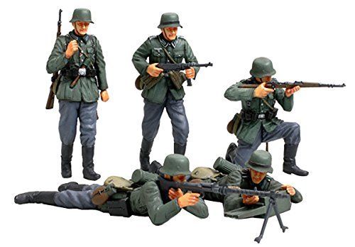 TAMIYA 1/35 German Infantry Set Franch French Campaign Model Kit NEW from Japan_1