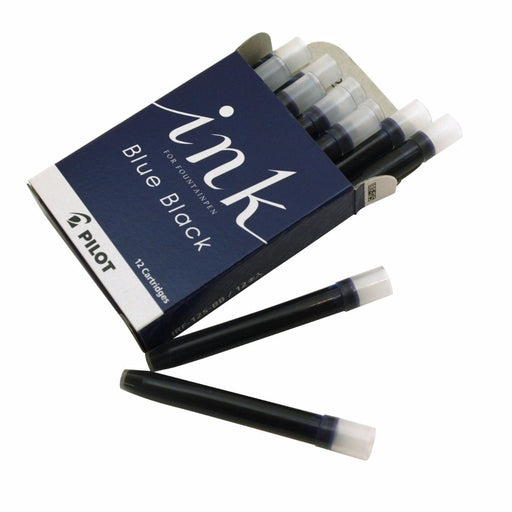 PILOT IRF-12S Cartridge Ink for Fountain Pen  Blue black 12 pcs NEW from Japan_1