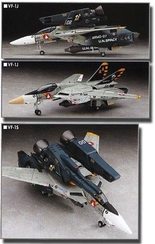 Hasegawa 1/72 VF-1J STRIKE/SUPER VALKYRIE SVF-41 Black Aces Model Kit NEW Japan_2