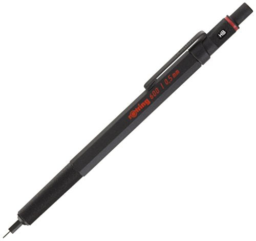 Rotring 600/0.5 Mechanical Pencil For drafting 0.5mm Black 502605 NEW from Japan_3