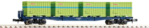 TOMIX N gauge J.N.R. Container Wagon Koki10000 With Container 2756 Model Train_1