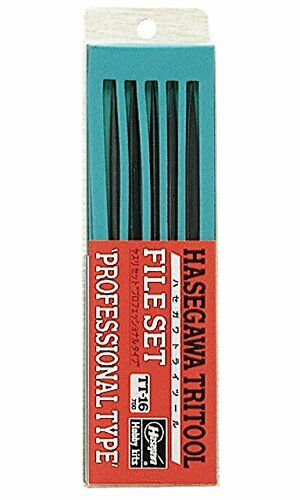 Hasegawa File Set Professional (5 pieces) (Hobby Tool) TT16 NEW from Japan_1