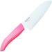 Kyocera Ceramic Santoku Knife Pink Kitchen Series FKR-140PK 140mm PP Handle NEW_1