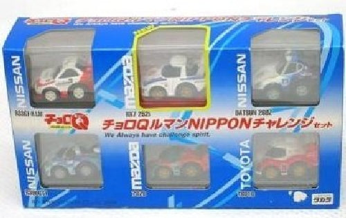 TAKARA TOMY Choro-Q Le Mans NIPPON Challenge Set 6 cars 207027 Datsun, Toyota_1