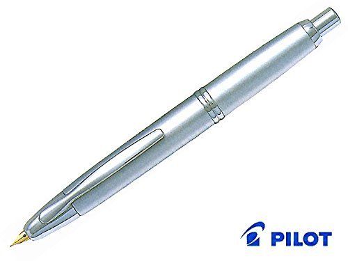 PILOT Fountain Pen Capless FCN-1MR-S-M Medium Silver from Japan NEW_1
