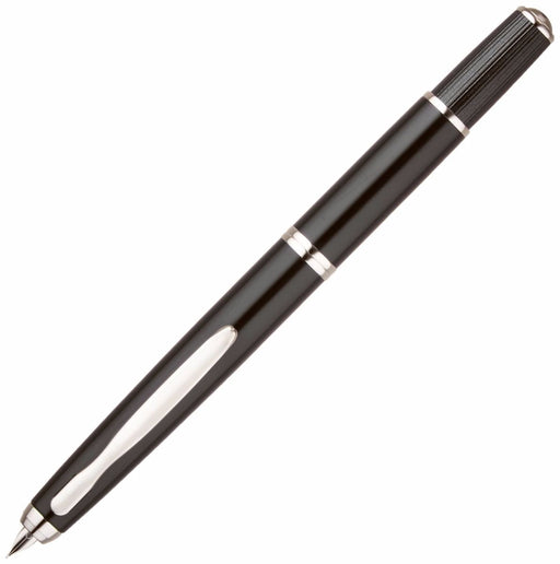 PILOT FCF-2MR-B Capless Fountain Pen FERMO Black Medium NEW from Japan_1