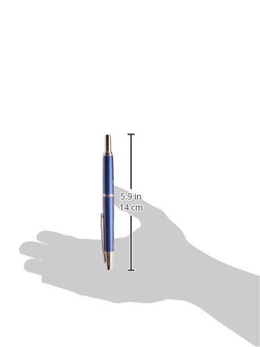 PILOT Fountain Pen  FC-T15SR-DL-M Capless Decimo Dark blue mica Medium_2