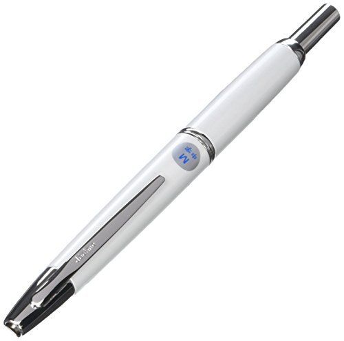 Pilot Fountain Pen FCT-15SR-PW-M Capless Decimo Pearl White Medium from Japan_1