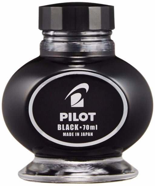 PILOT INK-70 -B Bottle Ink for Fountain Pen Black 70ml from Japan_1