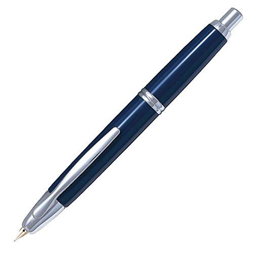 PILOT Fountain Pen Capless FCN-1MR-DR-M Medium Deep Blue from Japan NEW_1