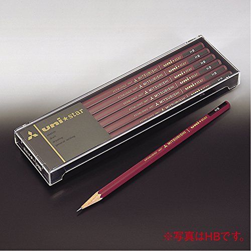 Mitsubishi Pencil Pencil Unister 2B 1 dozen US 2B NEW from Japan_1