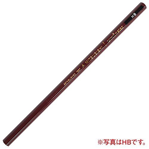 Mitsubishi Pencil Pencil Unister 2B 1 dozen US 2B NEW from Japan_3