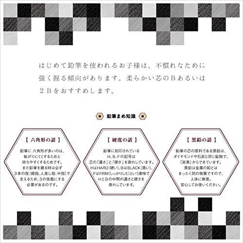 Mitsubishi Pencil Pencil Unister 2B 1 dozen US 2B NEW from Japan_5