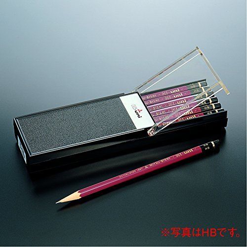 Mitsubishi pencil pencil high yun 2B 1 dozen HU 2B NEW from Japan_1