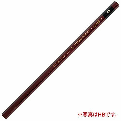 Mitsubishi Pencil Uni Wooden Pencil 6B 1 dozen U6B NEW from Japan_4