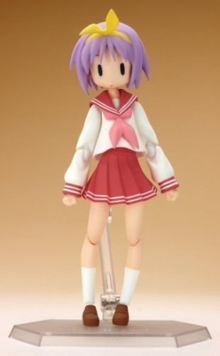 figma 012 Lucky Star Tsukasa Hiiragi Winter Uniform ver. Figure NEW from Japan_3
