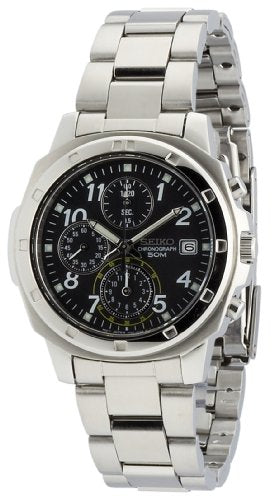 Seiko 5 Chronograph watch SND195P Oversea's Model Men's Stainless Steel NEW_1