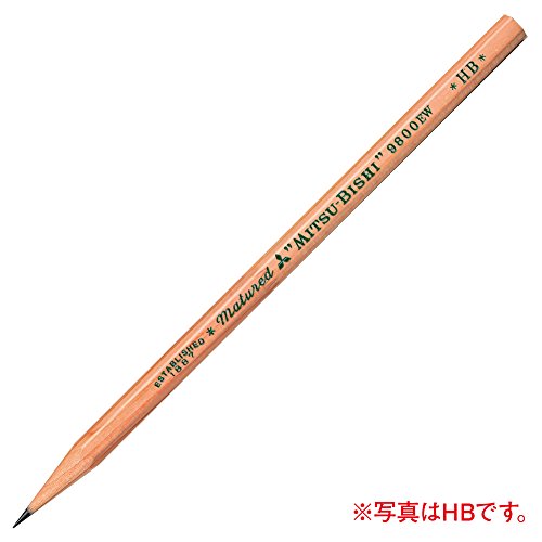 K9800EWB Mitsubishi recycled pencil 9800EW B 12pieces NEW from Japan_2