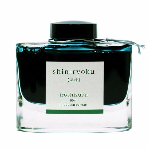 PILOT INK-50-SHR iroshizuku Bottle Ink for Fountain Pen shin-ryoku 50ml Japan_1