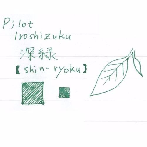 PILOT INK-50-SHR iroshizuku Bottle Ink for Fountain Pen shin-ryoku 50ml Japan_3