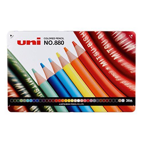 Mitsubishi Pencil Colored pencil 880 36 colors K 88036 CP NEW from Japan_1