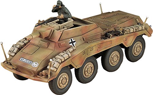 Hasegawa 1/72 Sd.Kfz.234/8 8-Rad Schwere Schznmel Model Kit NEW from Japan_1