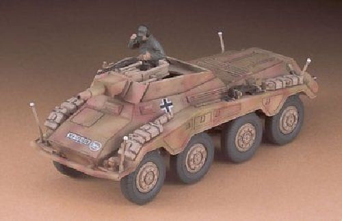 Hasegawa 1/72 Sd.Kfz.234/8 8-Rad Schwere Schznmel Model Kit NEW from Japan_2