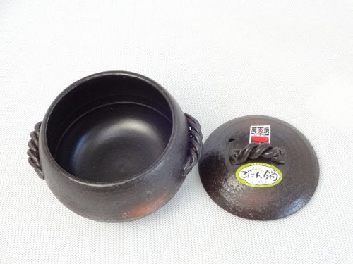 Misuzu Pottery Cooking Rice Pot 5-People Cooking Perpetuity Grilled NEW_3