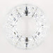 Kagami Crystal on the rocks T428-640 320cc Clear Made in Japan Red Crystal NEW_3