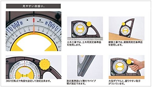 EBISU Slant Level Pro [Black Skeleton] ED-25SPRO Made in Japan ABS waterproof_2