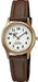 CASIO watch Standard LQ-398GL-7B4 Brown Lady's NEW from Japan_1