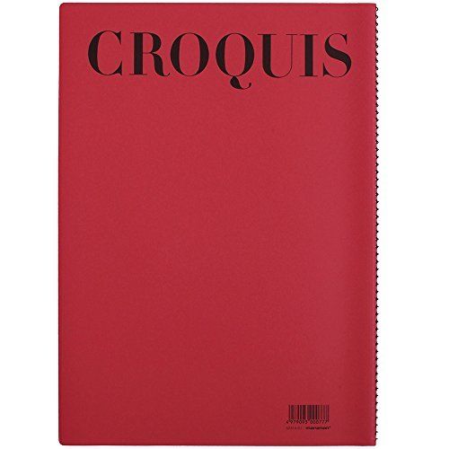 Maruman Sketchbook Croquy Book Standard A4 Red S231 A - 01 NEW from Japan_2