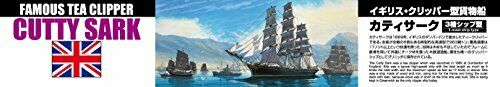 Aoshima 1/350 Scale Sailing Ship Cutty Sark Plastic Model Kit NEW from Japan_4