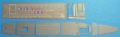 Hasegawa 1/700 Wooden Deck for Aircraft Carrier Akagi Three Flight Deck NEW_2